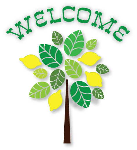 welcome tree drawing